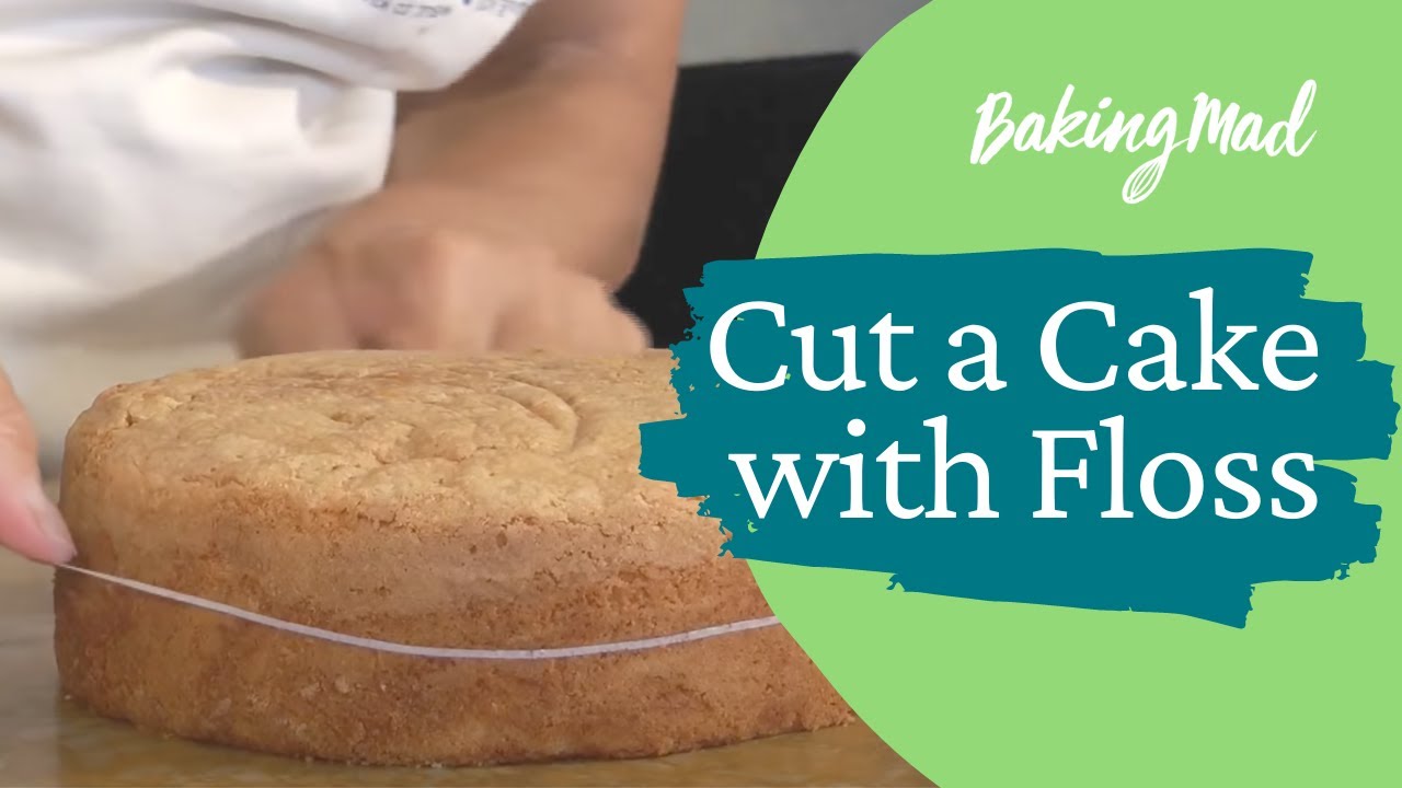 How To Cut A Cake Into Layers With Dental Floss How To Cut A Cake Into Layers With Dental Floss
