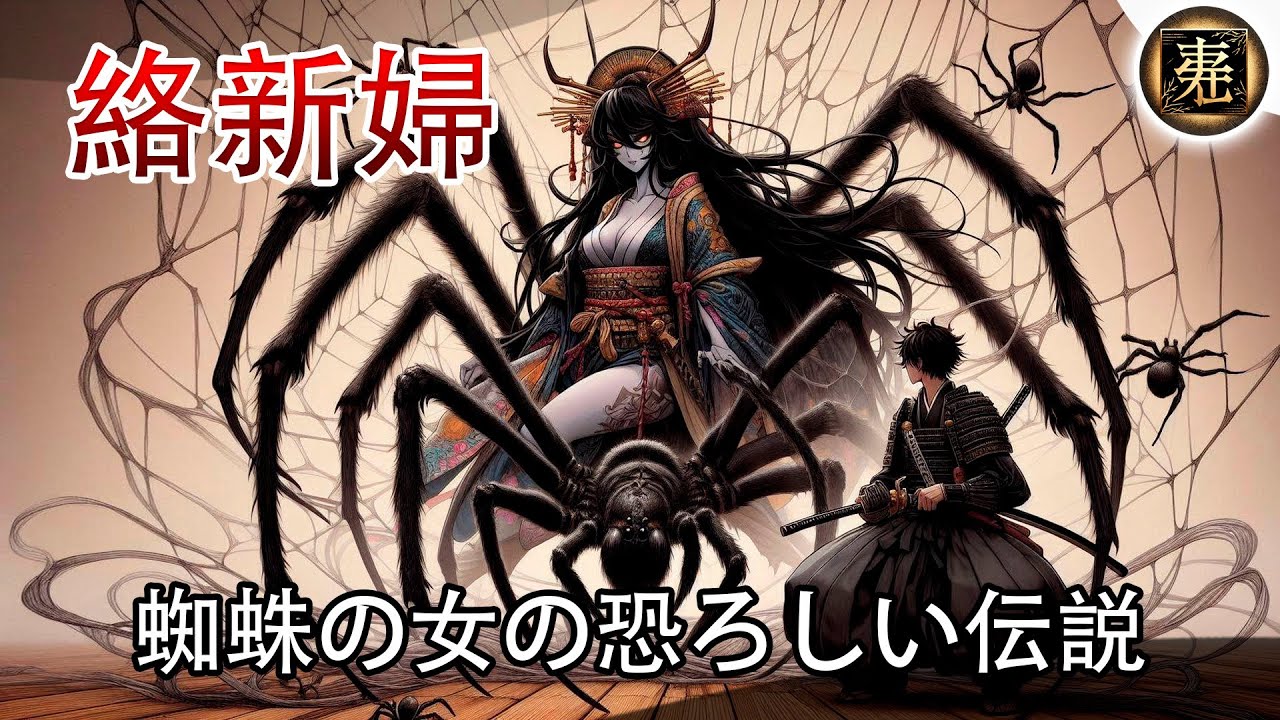 🕷️ 絡新婦（じょろうぐも） – 蜘蛛の女の恐ろしい伝説 ～ 謎 ～ - YouTube