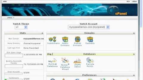 cPanel X3 Subdomains