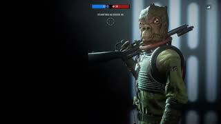 Star Wars Battlefront 2 - I tried out (MAX LEVEL 1000) Bossk in a Competitive 4v4 (INSANE ENDING)