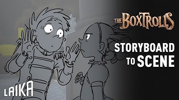 "Shaking Hands, the Sophisticated Way" Storyboard to Scene | LAIKA Studios