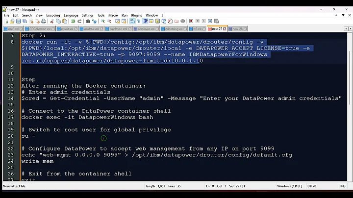 1 Download the IBM DataPower Docker image