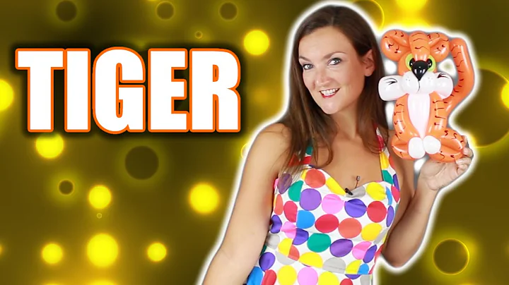 TIGER Balloon Animal Tutorial - Learn Balloon Animals with Holly!