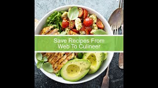 Save recipes from web to Culineer screenshot 2