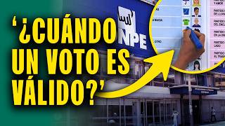 Cruz O Aspa Conoce Cómo Votar Correctamente En Las Elecciones 2026
