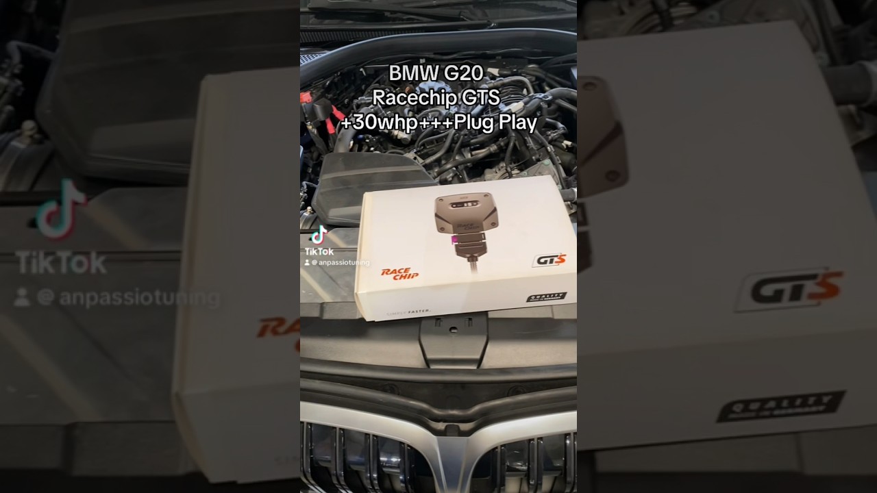 BMW G20 gets 30whp 70Nm with  Racechip GTS 