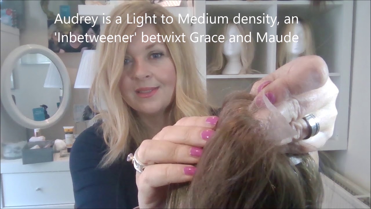 Meet Audrey our New Lace Front Monotop Hair Enhancer By Beautiful Betsy