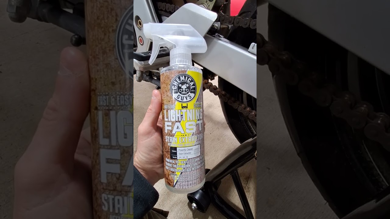 Сможет ли это удалить 30-летнюю грязь с мотоцикла CBR 600? Да!