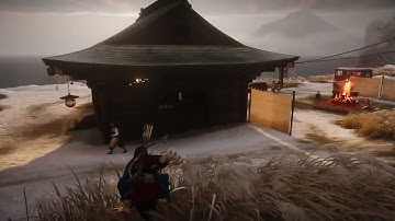 Ghost of Yotei Camp: Snow Drift Springs Hideout, Interesting Puzzle Box, Charm of Wary  Opponent