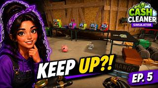 💵 This Money Gets TOO MESSY! 📈 Cash Cleaner Sim Ep 5 screenshot 5