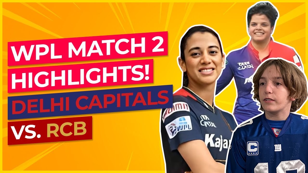 WPL 2nd Match Highlights Mega Quiz, Delhi Capitals vs. RCB, 30 Questions!