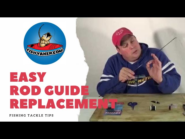 Rod Repair/How To Fix A Guide On The Fishing Rod [Wrapping And Epoxy] 