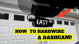 BEST Way To Hardwire a Dashcam! 2017 Lexus IS350