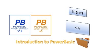 Introduction to Programming with PowerBasic compilers - An overview of APIs
