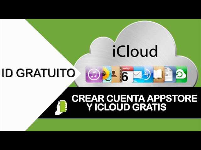 Como crear una cuenta icloud