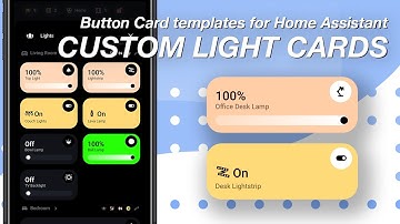 Custom Light Cards for Home Assistant