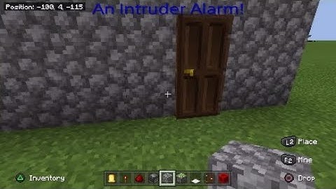 Minecraft Intruder Alarm Tutorial