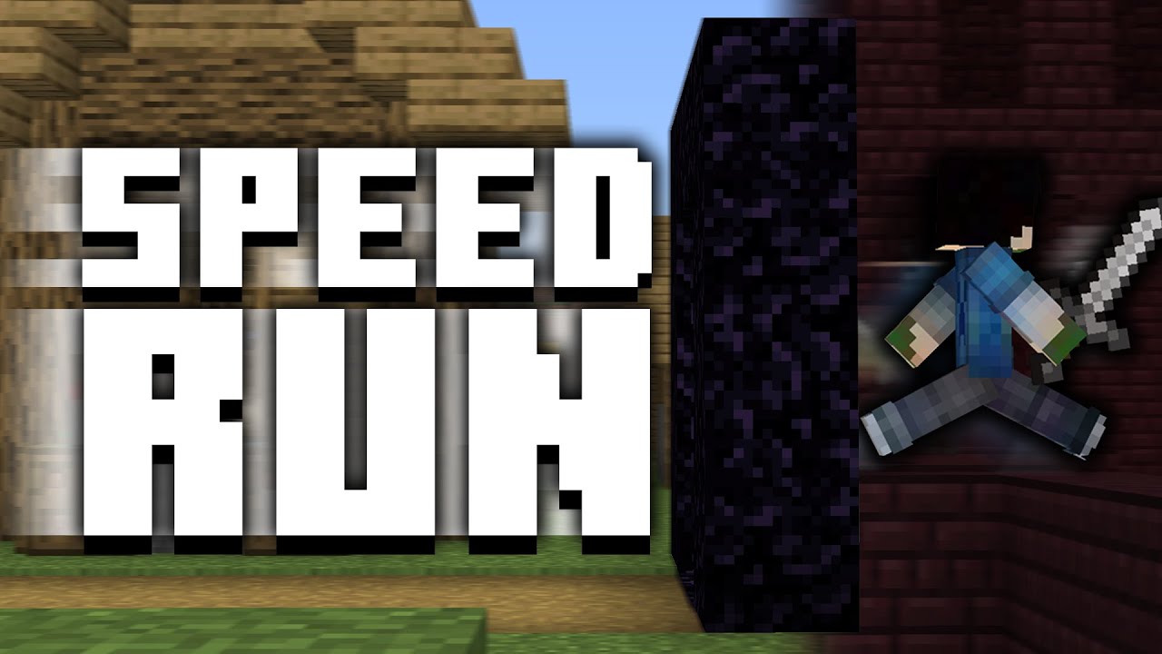 Speedrunning Minecraft! (Jogar Minecraft em andamento rápido!)