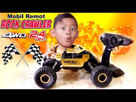 MAINAN MOBIL REMOT JEEP BESAR, CRAWLER, TRACKER, OFFROAD 4WD | UNBOXING &TEST. 