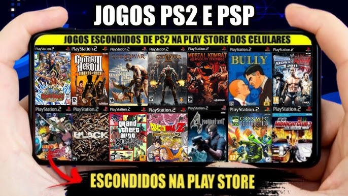 11 jogos de PS2 e PSP escondidos na Play Store de celulares Android