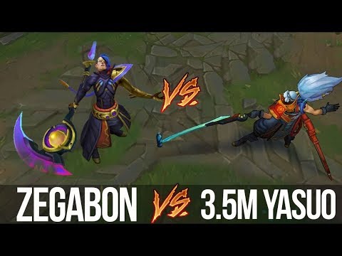 UZAY SERÜVENİ KAYN (ZEGABON) vs UZAY SERÜVENİ YASUO (3.5 Milyon Ustalık) | LoL Pit