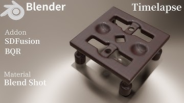 Blenderのアドオン「SDFusion」の紹介動画です。概要欄にURLがあります。#blender #addon #sdfussion