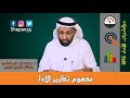 الدكتور محمد العامري يتحدث عن مفهوم تقارير الأداء في  مؤشرات الأداء KPIs