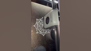 3D printed snowflake #3dprinting #snowflakes #christmas