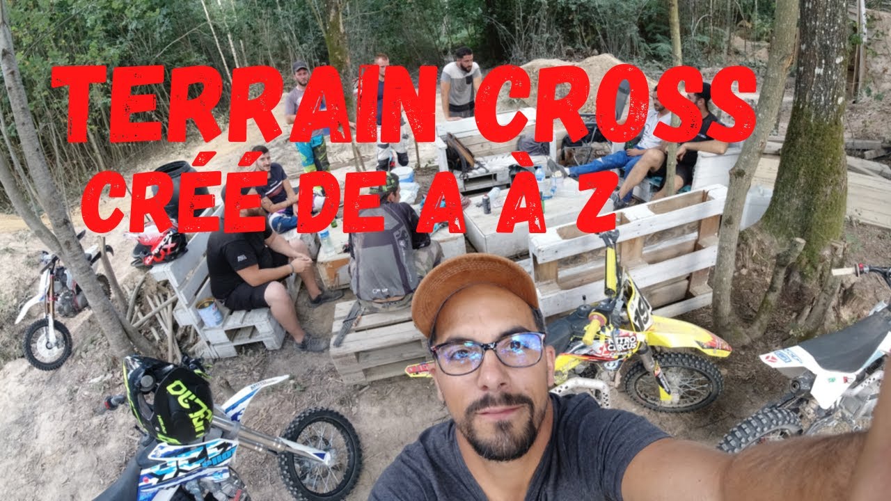 TERRAIN MOTO CROSS FAIT MAISON DE OUF !!!!!! - YouTube