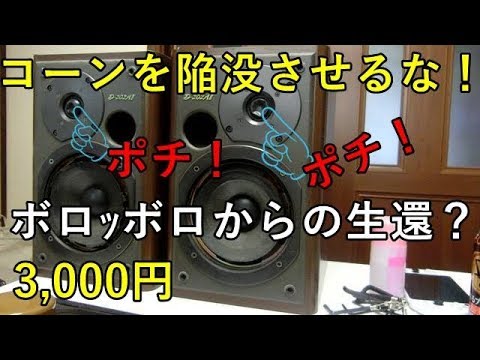 Hard-Off Junk Repair ONKYO D-202AII Cones are not buttons