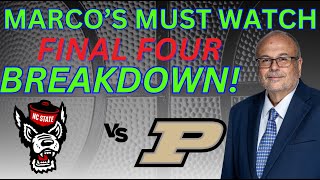 2024 NCAA Final Four Predictions and Picks | Purdue Boilermakers vs NC State Wolfpack Best Bets
