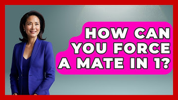 How Can You Force A Mate In 1? - The Chess Codex