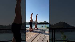 Synced Headstand Flow