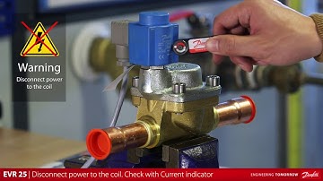 Danfoss EVR 25 solenoid valve: How to service, repair, and clean