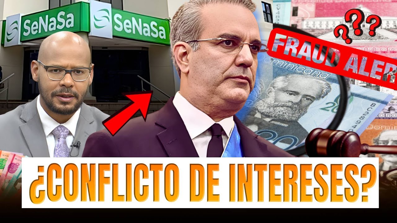 ABINADER MINIMIZA RENUNCIA EN EL ERPP MIENTRAS SURGE FRAUDE DE RD$15,000 MILLONES EN SENASA