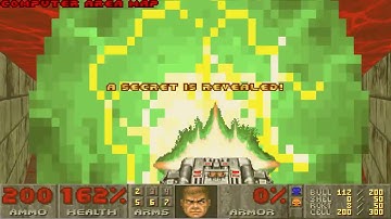 Doom 2: Hell On Earth (1994) MAP18: "The Courtyard" UV -Respawn Speedrun 2:34