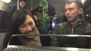 London Bus Proposal Flashmob Singers Tim Wheeler Feels Like Summer/Bruno Mars Marry You