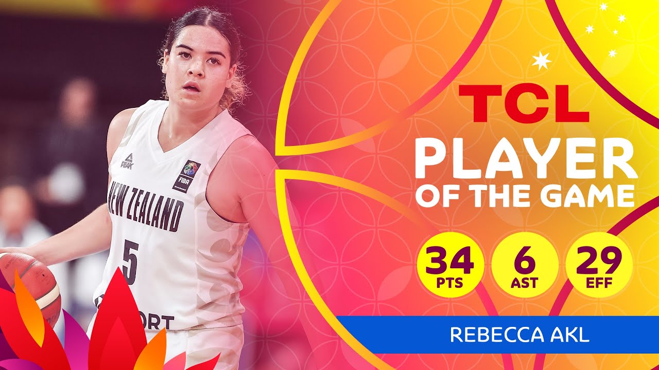 Charlisse Leger-Walker (34 PTS) | TCL Player Of The Game | NZL vs PHI