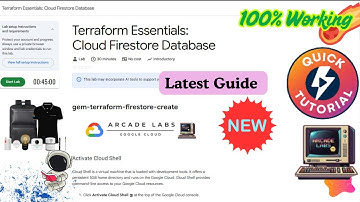Terraform Essentials: Cloud Firestore Database | gem-terraform-firestore-create | #qwiklabs #arcade