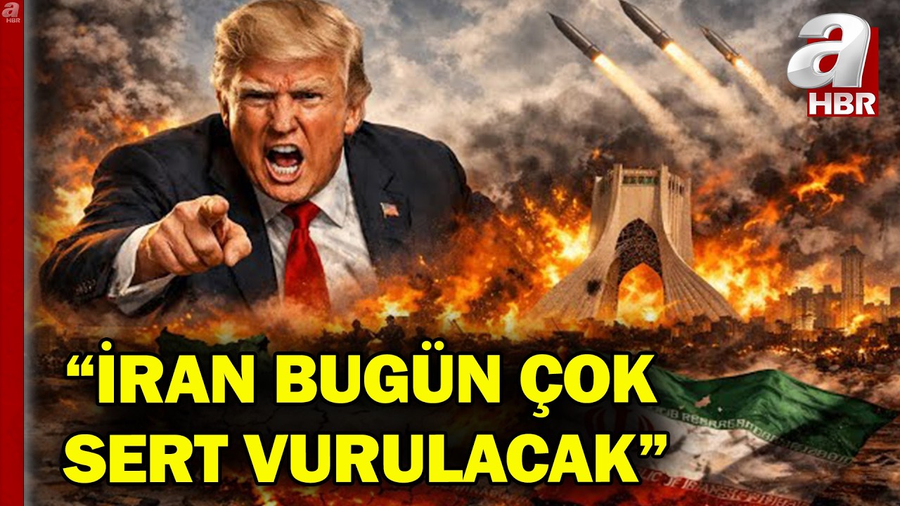 Donald Trump’tan İran’a Sert Tehdit: Hedefimiz Olmayan Yerleri De Vuracağız | A Haber