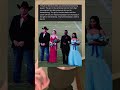 The girl in the blue dress was elected homecoming queen. The girl in the red dress lost her mom