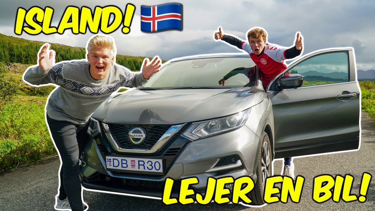 LEJER EN BIL PÅ ISLAND!