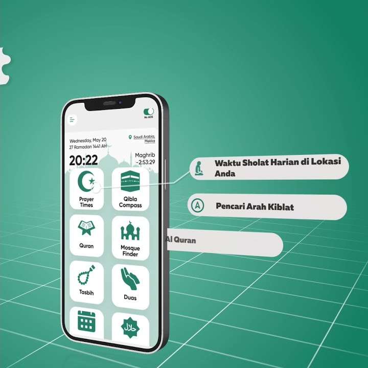Cari tahu Waktu Sholat paling akurat dengan aplikasi Waktu Sholat gratis kami untuk Muslim!