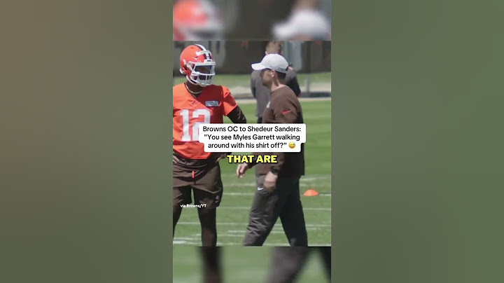 Browns OC appears to emphasize ball security in the NFL to Shedeur Sanders #nfl #shorts