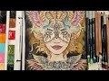 Whitenights  Watercolor &amp; Coloured Pencils | Hanna Karlzon's  Tales from the Forest Kingdom |