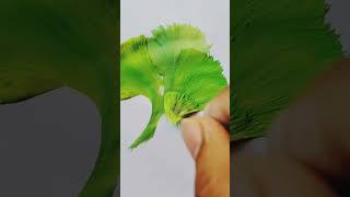 Super Relaxing Art😱| One Stroke Painting 🌈🔥😎#Art #painting #shorts