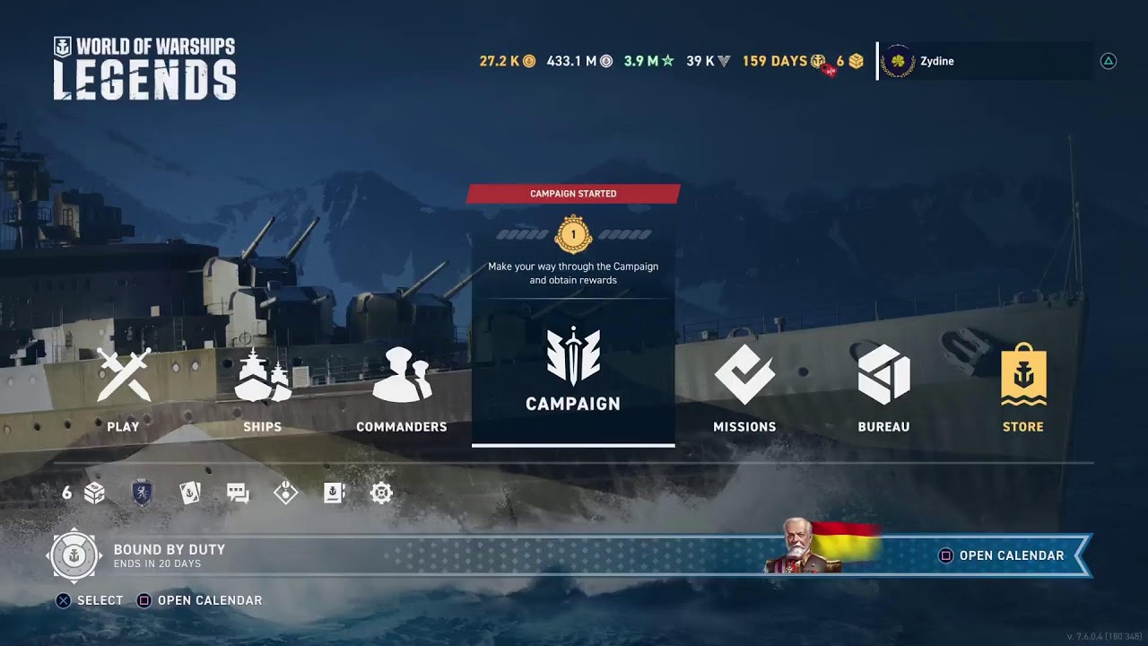 Spanish Cruiser Line . World of Warships Legends