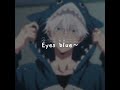 Eyes blue like the Atlantic~ #myheroacademia #jjk #demonslayer #giyu #gojo #tamaki #muchiro