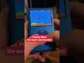 Playing Mario the way it was intended #shorts