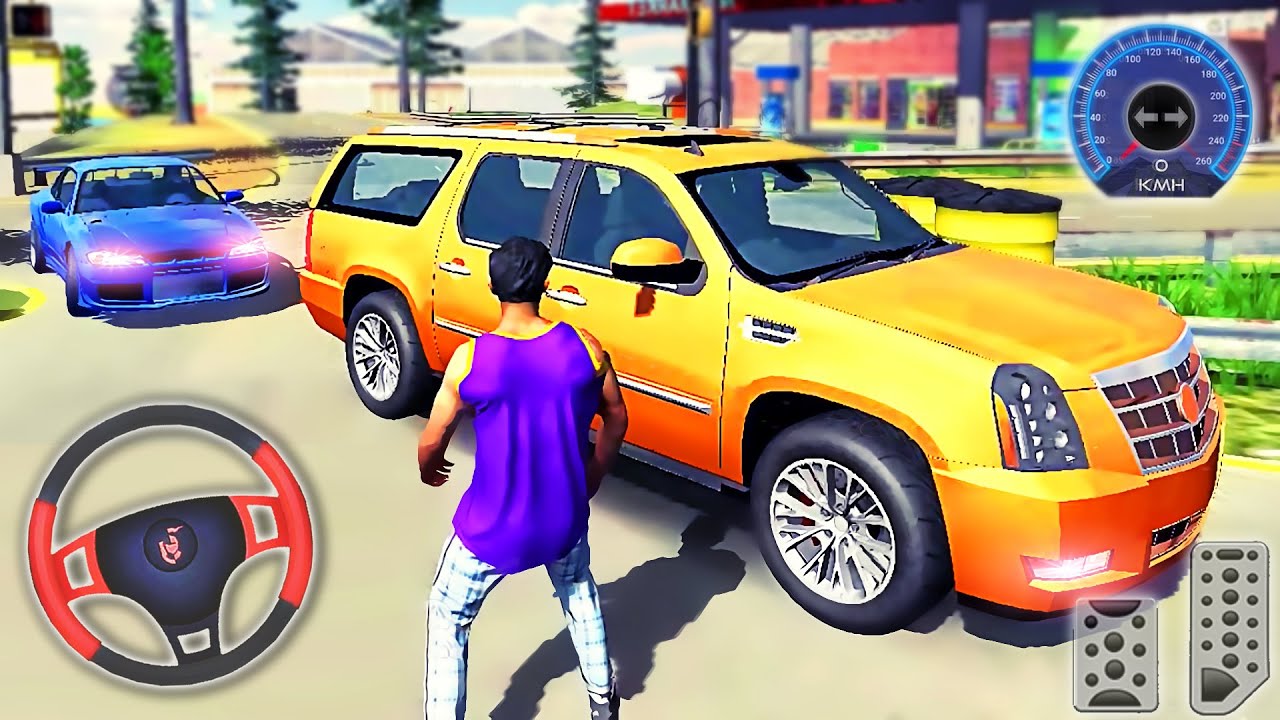 Car Simulator Cadillac Escalade - Car Parking Multiplayer - Best Android GamePlay #5